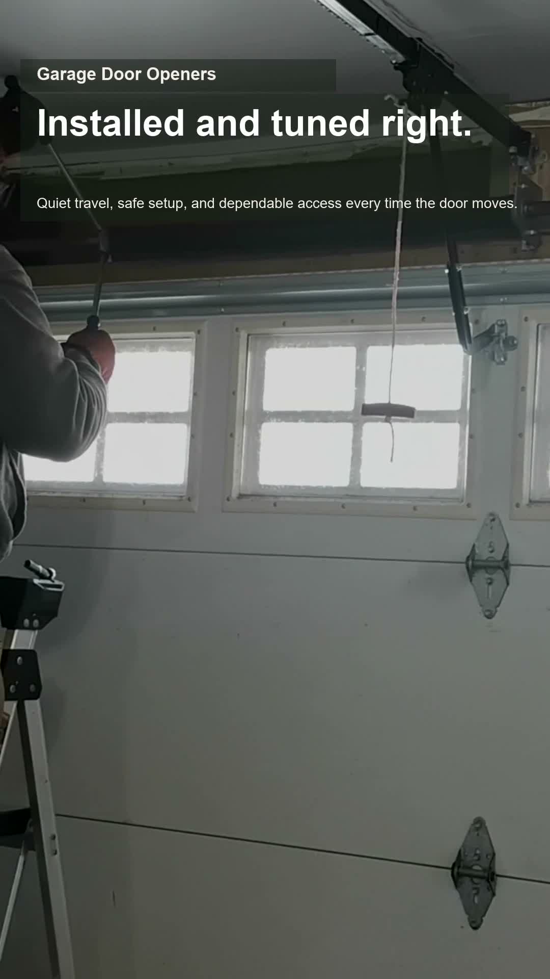 RedOak garage door openers reel